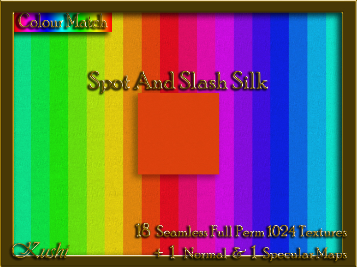 Spot And Slash Silk Solids Seamless Texture Set