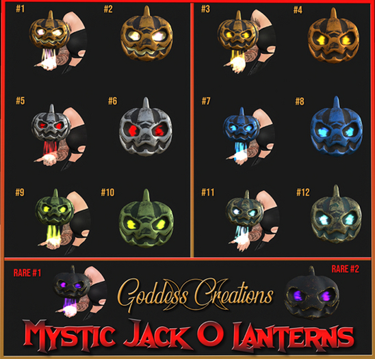 31 Mystic Jack O Lantern RARE1 {Add Me}