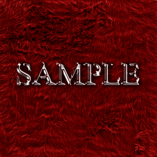 Zoy Texture [ Fur Shag Red 7 ]