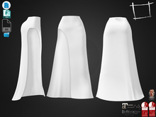 Dae Obj FBX For Side Slit Long Skirt Maitreya, Slink (Physique,Hourglass), Belleza (Isis,Freya), Legacy