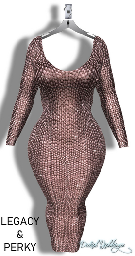 Sparkling Sequins Dress Legacy ROSEGOLD