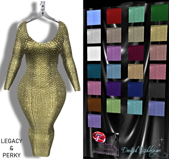 DEMO~ Sparkling Sequins Dress Legacy fatpack