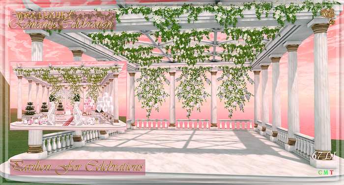 Max Luxury Romantic Celebration - Pavilion For Celebrations