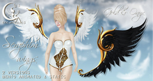 *LE* Seraphim Bento Wings Gold & Onyx