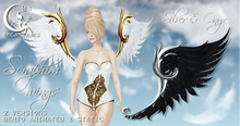 *LE* Seraphim Bento Wings Silver & Onyx