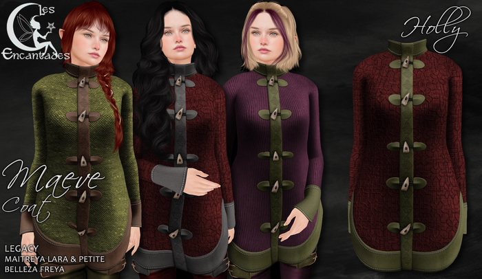 *LE* Maeve Coat Holly