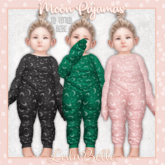{Lula Belle} Moon Oversized Pajamas - FATPACK {boxed}