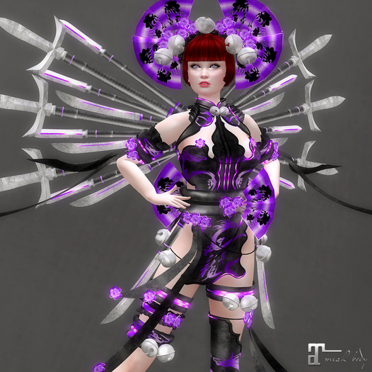 * Ajaz * Purple Outfit *