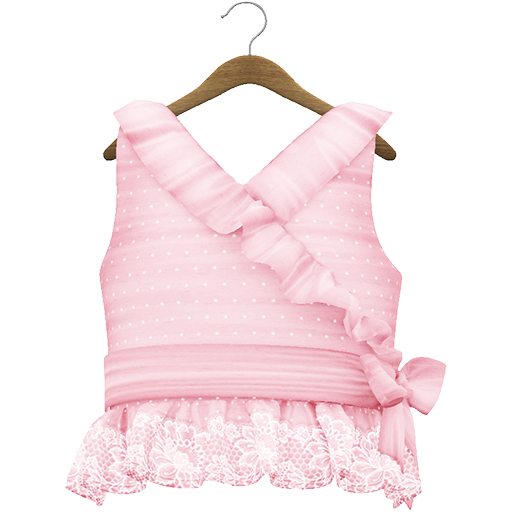 {Lula Belle} Britney Ruffle Top - Blush {boxed}