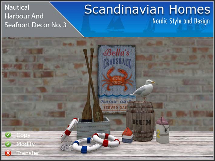 Nautical Harbour And Seafront Decor 3 - vendor