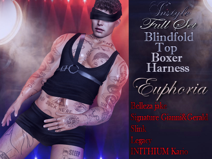 Sale 50%InStyle Full Set  Euphoria  Black (Signature Gianni&Gerald,INITHIUM Kario,Legacy,Belleza,Slink)