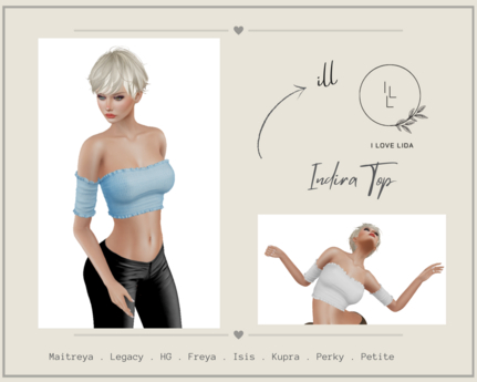 Second Life Marketplace - ILL INDIRA NUDE TOP