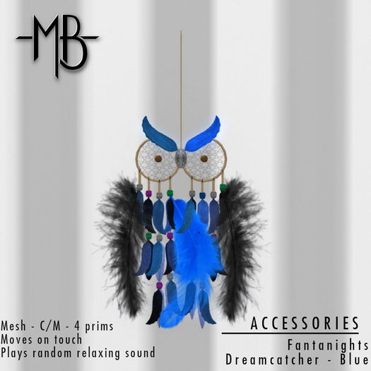 = MB = BOX Dreamcatcher Blue