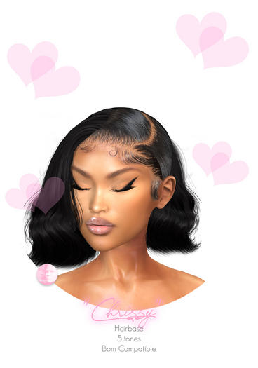 [B.] - Chrissy Hairbase (BOM + TINTABLE)