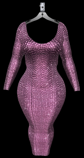 Sparkling Sequins Bodycon Dress SLINK ROSEY
