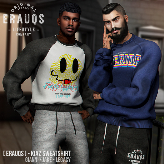 [ ERAUQS ] - Kiaz Sweatshirt - Fatpack ( PROMO )