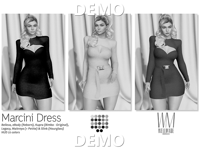 [WellMade] Marcini Dress DEMO