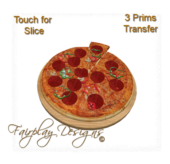 All Dressed Pizza Pkgd