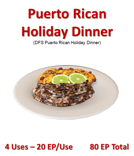 DFS Puerto Rican Holiday Dinner (DFS Texture Only)