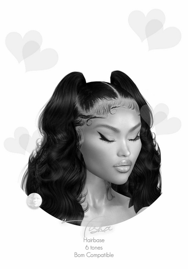 [B.] - Tisha Hairbase DEMO