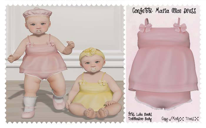 {Confetti} Maria Alice Dress- Pink
