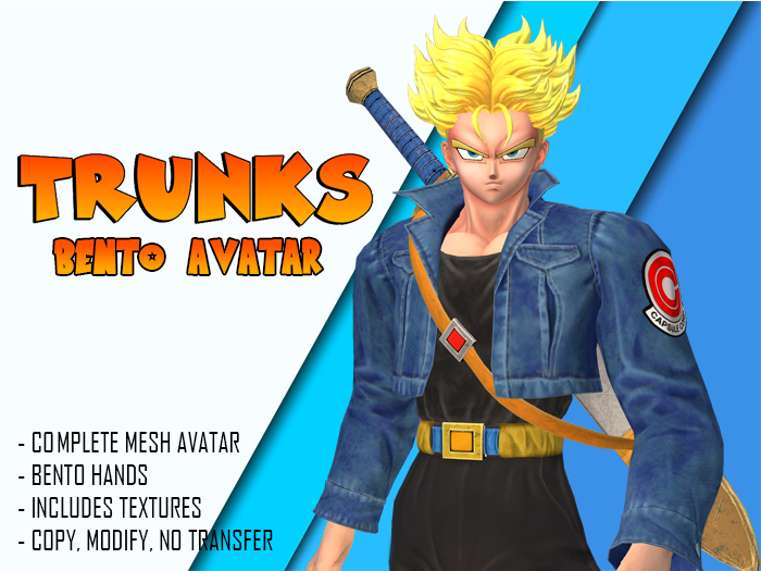◁.:CQ:. Trunks 3D Bento Avatar▷