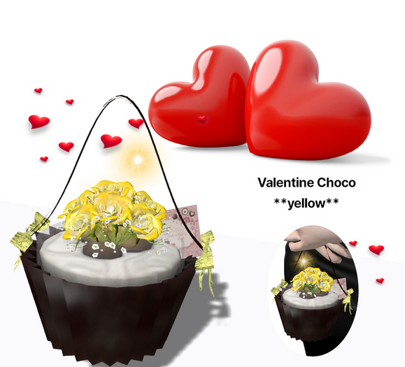 Valentine Choco **yellow** Box