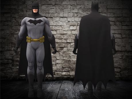 Fn Batman Model Second Life Marketplace - .:CQ:. Batman FN Arkham Knight Bento Avatar