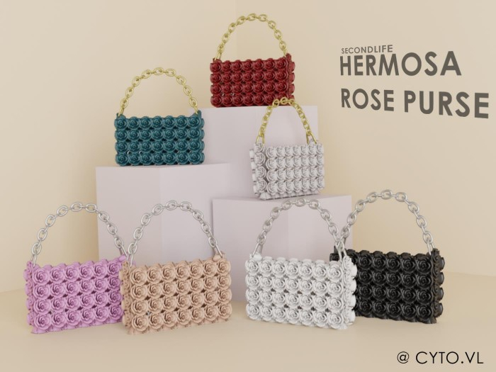 HERMOSA ROSE PURSE