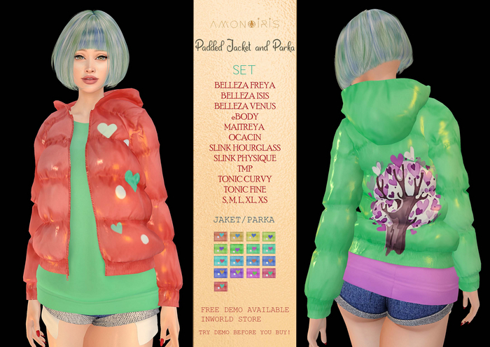Padded Jacket and  Parka by AmonIris