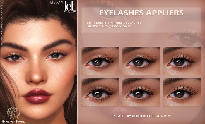 [SYN] Synergy / Eyelashes Naturals 01 LELUTKA EVO/EVO X