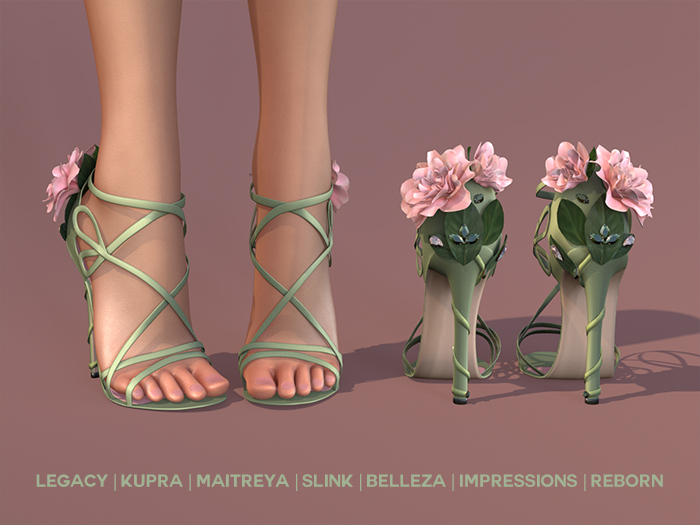 $NT Climbing Flower GREEN