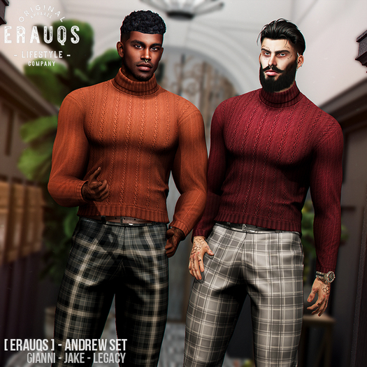 [ ERAUQS ] - Andrew Pants - Fatpack