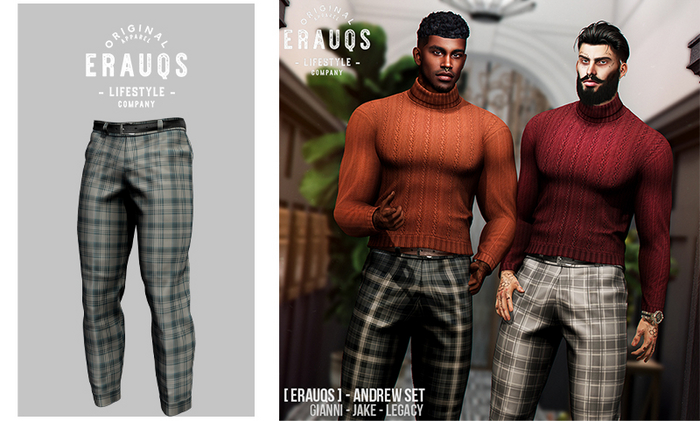 [ ERAUQS ] - Andrew Pants - 01