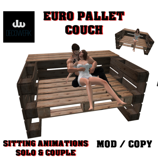 [dW] Euro pallet couch