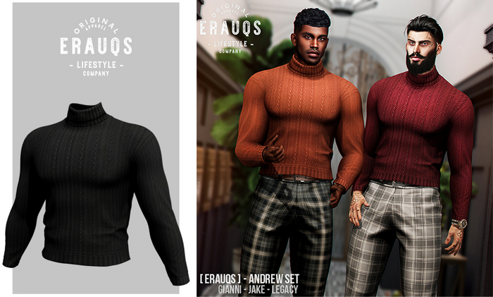 [ ERAUQS ] - Andrew Sweater - 04