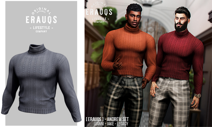 [ ERAUQS ] - Andrew Sweater - 06