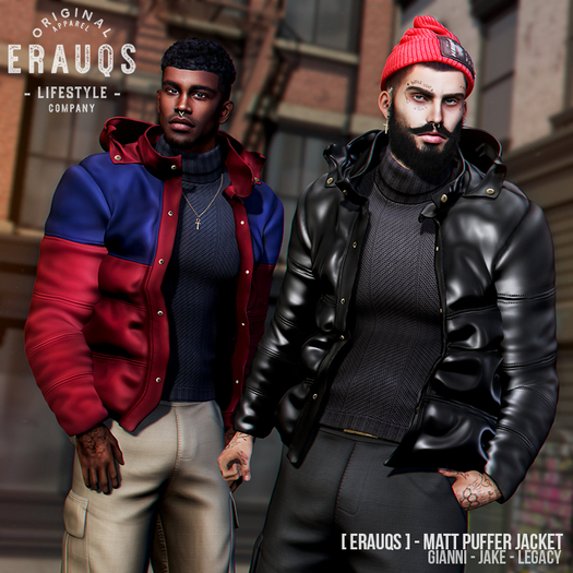 [ ERAUQS ] - Matt Puffer Jacket - Fatpack