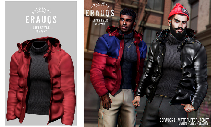 [ ERAUQS ] - Matt Puffer Jacket - 02