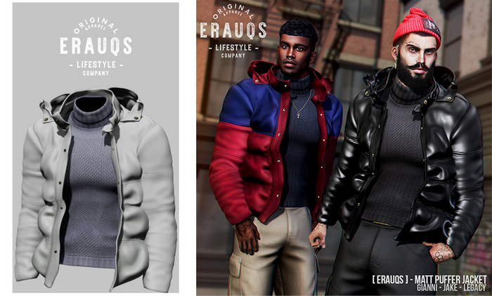[ ERAUQS ] - Matt Puffer Jacket - 06