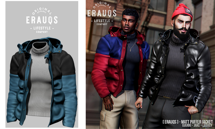 [ ERAUQS ] - Matt Puffer Jacket - 07