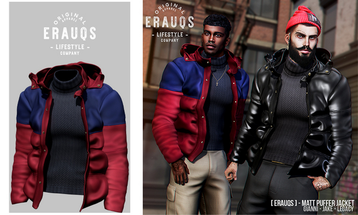 [ ERAUQS ] - Matt Puffer Jacket - 09