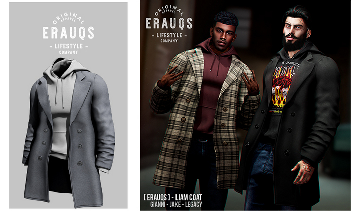 [ ERAUQS ] - Liam Coat - 01