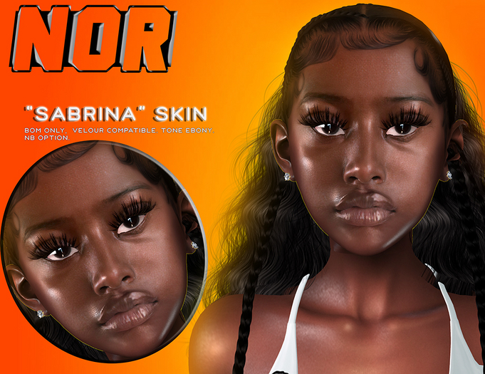NOR: Sabrina Skin [ebony]  DEMO