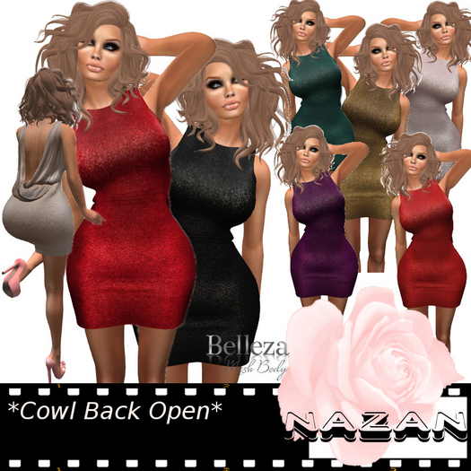 .::NC::. Cowl Back Open  (fullpack) *Belleza*