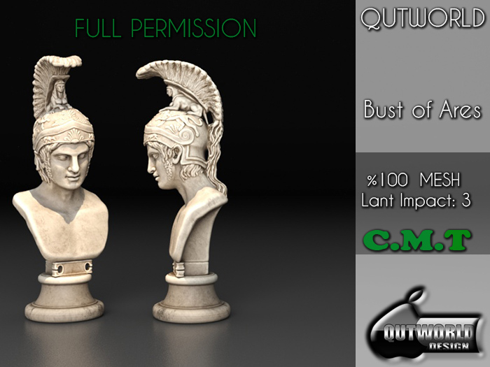 .::QUTWORLD Bust of Ares::.FP
