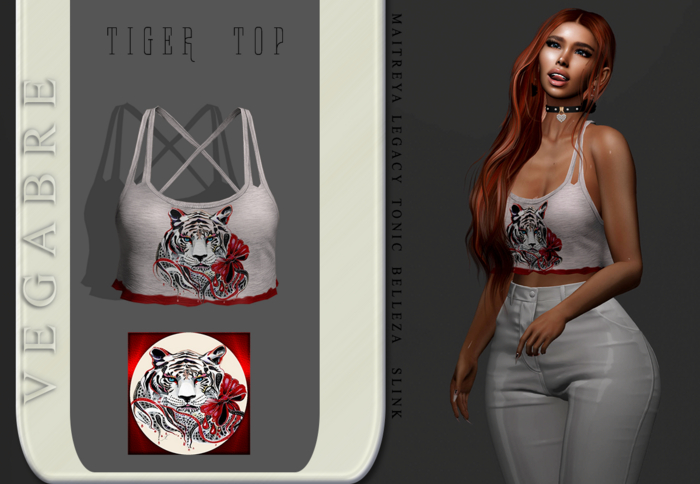 :::::VEGABRE - TIGER TOP :::::::::