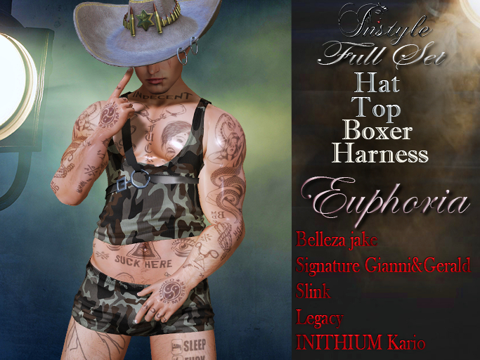 Promo until 27.02-InStyle Full Set  Euphoria  Chief Patron(Signature Gianni&Gerald,INITHIUM Kario,Legacy,Belleza,Slink)