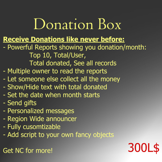 Donations Box