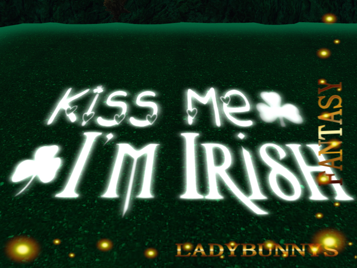 SPD-*⊱•St Patrick's Day Kiss Me Foor Glow